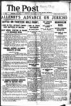 Sunday Post Sunday 30 December 1917 Page 1