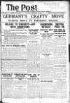 Sunday Post Sunday 13 October 1918 Page 1