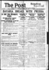 Sunday Post Sunday 01 December 1918 Page 1