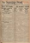 Sunday Post Sunday 03 April 1921 Page 1