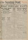 Sunday Post Sunday 15 January 1922 Page 1