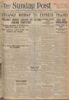 Sunday Post Sunday 29 January 1922 Page 1