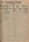 Sunday Post Sunday 19 February 1922 Page 1
