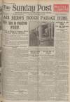 Sunday Post Sunday 02 October 1927 Page 1