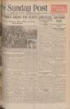 Sunday Post Sunday 01 July 1928 Page 1