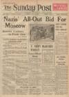 Sunday Post Sunday 20 July 1941 Page 1