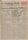 Sunday Post Sunday 02 May 1943 Page 1