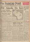 Sunday Post Sunday 06 June 1943 Page 1