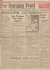 Sunday Post Sunday 24 October 1943 Page 1