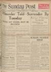 Sunday Post Sunday 29 April 1945 Page 1