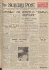 Sunday Post Sunday 24 September 1950 Page 1