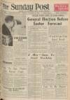 Sunday Post Sunday 28 January 1951 Page 1