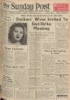 Sunday Post Sunday 11 February 1951 Page 1