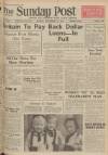 Sunday Post Sunday 16 December 1951 Page 1