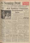 Sunday Post Sunday 25 May 1952 Page 1