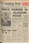 Sunday Post Sunday 24 March 1957 Page 1