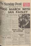 Sunday Post Sunday 02 February 1969 Page 1