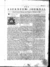 Aberdeen Press and Journal Tue 23 Feb 1748 Page 1