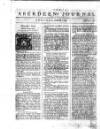 Aberdeen Press and Journal Tue 06 Jun 1749 Page 1
