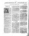 Aberdeen Press and Journal Tue 20 Jun 1749 Page 1