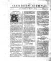 Aberdeen Press and Journal Tue 26 Dec 1749 Page 1