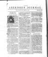 Aberdeen Press and Journal Tue 05 Jun 1750 Page 1
