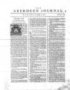 Aberdeen Press and Journal Tue 04 Jun 1751 Page 1