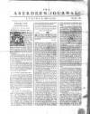 Aberdeen Press and Journal Tue 11 Jun 1751 Page 1
