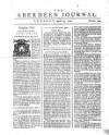Aberdeen Press and Journal Tue 14 Apr 1752 Page 1