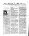 Aberdeen Press and Journal Tue 09 Jun 1752 Page 1