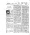 Aberdeen Press and Journal Tue 16 Jun 1752 Page 1