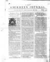 Aberdeen Press and Journal Tuesday 19 September 1752 Page 1