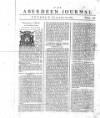 Aberdeen Press and Journal Tuesday 10 October 1752 Page 1