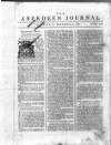 Aberdeen Press and Journal Tuesday 05 December 1752 Page 1