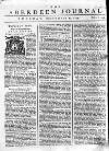 Aberdeen Press and Journal Tuesday 17 September 1754 Page 1