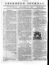 Aberdeen Press and Journal Tuesday 06 September 1757 Page 1