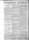 Aberdeen Press and Journal Monday 22 December 1760 Page 1