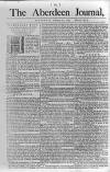 Aberdeen Press and Journal Monday 20 February 1764 Page 1