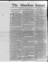 Aberdeen Press and Journal Monday 18 February 1765 Page 1