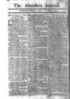 Aberdeen Press and Journal Monday 16 November 1767 Page 1