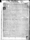 Aberdeen Press and Journal Monday 10 July 1780 Page 1