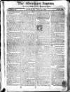 Aberdeen Press and Journal Monday 31 July 1780 Page 1