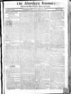 Aberdeen Press and Journal Monday 22 January 1781 Page 1