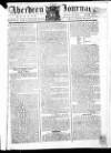 Aberdeen Press and Journal Monday 28 January 1782 Page 1