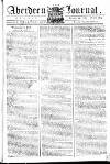 Aberdeen Press and Journal Monday 21 October 1782 Page 1