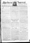 Aberdeen Press and Journal Monday 28 October 1782 Page 1