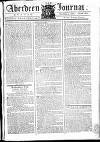 Aberdeen Press and Journal Monday 02 December 1782 Page 1