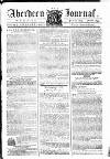 Aberdeen Press and Journal Monday 28 July 1783 Page 1