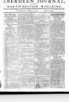 Aberdeen Press and Journal Monday 15 January 1770 Page 1