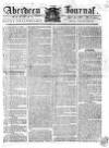 Aberdeen Press and Journal Monday 24 July 1786 Page 1